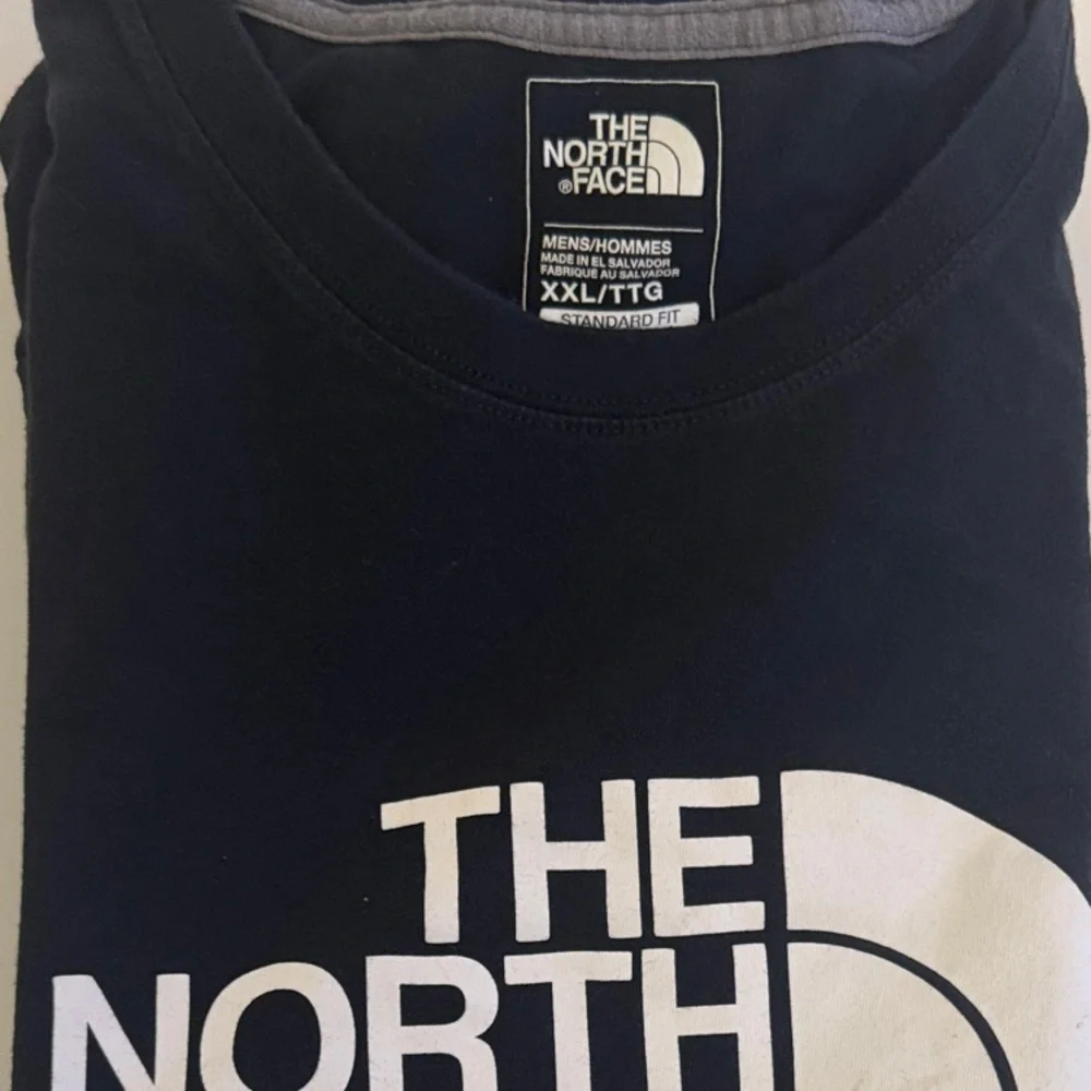 The North Face Black and White Short Sleeve Tee‎